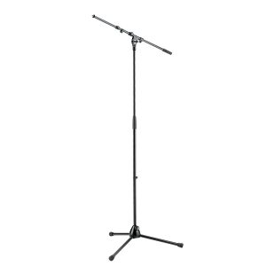 K&M 210/9 tall telescopic boom microphone stand.